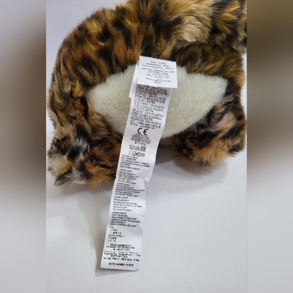 Dolce & Gabbana Leopard Mascot Soft Toy - Picture 14 of 16